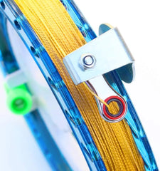 New Arrive High Quality 16cm Kite Blue Wheel For Big Kite Flying Traction Tools Kite Handle Wheel With 650ft Line
