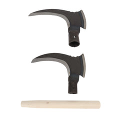 Gardening Tools High Manganese Steel Double Scythe Multifunctional Mowing Cutting Trees Double Sickle for Gardening Tools