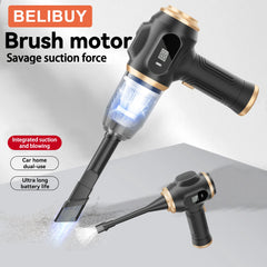 BELIBUY Cordless Handheld Vacuum Cleaner Suction Vacuum Cleaner Can Absorb Dust Debris Pet Hair Multi-functional Household Car
