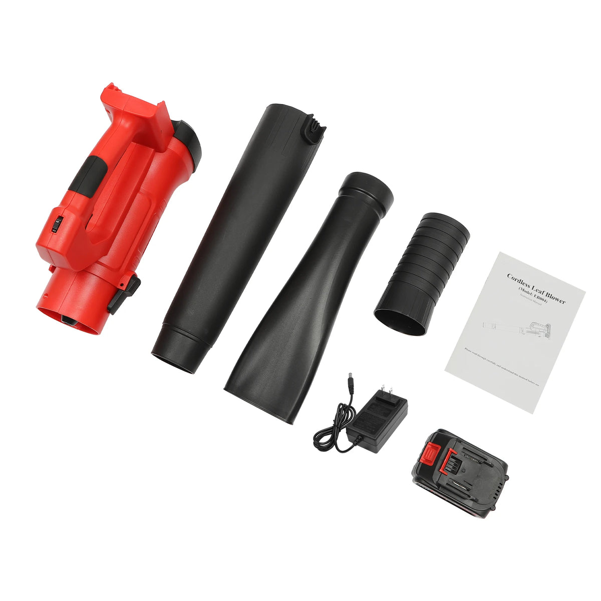 Electric Cordless Leaf Blower with Battery and Charger 21V 6-Speed Dial Control Leaf Blowers for Lawn Care, Snow, Debris, Dust