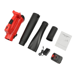 Electric Cordless Leaf Blower with Battery and Charger 21V 6-Speed Dial Control Leaf Blowers for Lawn Care, Snow, Debris, Dust