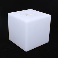 LOYALHEARTD 17" LED Cube Light Pub Bar Stool 16 RGB Colors Changing Chair Light with Remote Control Atmosphere Lamp