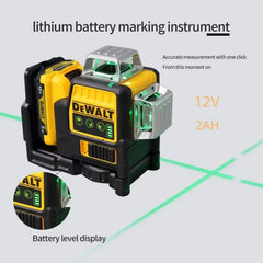 Dewalt DW089LG Laser level 3 Sides*360 Degree Vertical 12 Line Self-Leveling Horizontal And Vertical Cross Line Tools
