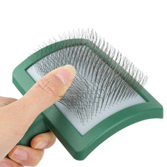 New Extra Long Pin Slicker Brush for Large Dog Matted Hair Grooming Wire Brush for Pets Shedding Mats Massage Brush Pet Supplies