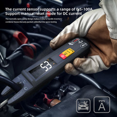 BSIDE. Smart Ammeter Clamp DC AC 100A Digital Fork Clamp Meter T-RMS Current Automatic Multimeter Voltage Ohm Electrical Testere