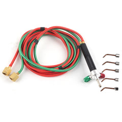 Jewelry Tools Jewelry Processing Equipment Oxygen Welding Torch Tools Flame Gun with 5 Tips Gold Silver Copper Welding Tools