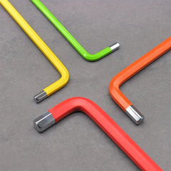 ThinkRider 9 Function Color Bike Repair Tools L-Wrench Bicycle Inner Hexagon Tool Hex Key Wrench Set1.5/2/2.5/3/4/5/6/8/10mm Bal