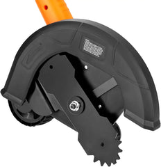 Lawn Edger, 9-inch Large Blade, 20 V Battery Powered Cordless Edger Lawn Tool with 3-Position Blade Depth, Adjustable Handle