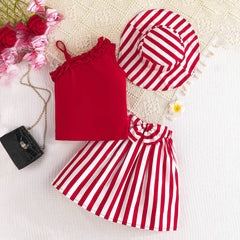 Summer Western Style Short Sleeved Small Floral Shawl Princess Style Girls' Dress Girls Coral Dress
