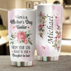 This Tumbler From Your Son Bought By Your Daughter In Law Personalized Tumbler-Birthday Gift Christmas Gift Mother'S Day Gift For Mom In Law