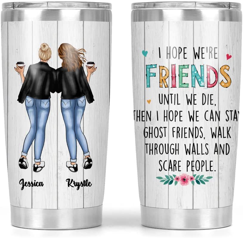 Bestie Gift, Bestie Travel Mug We Are Best Friend Customized Sister gift from Sister, best friends, Birthday Christmas Gift for Bestie, Best Friends Gift, Personalized Bestie Tumbler