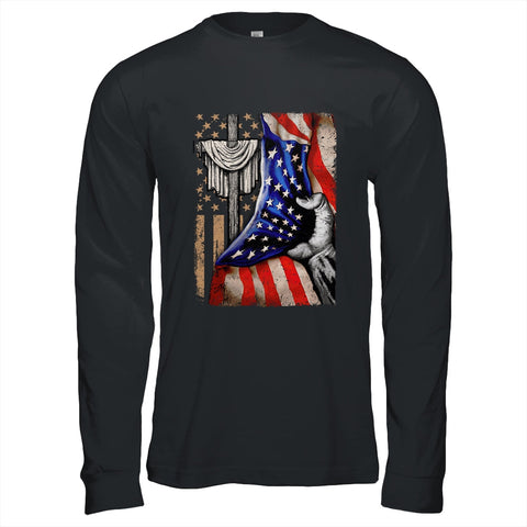 Christian For Men Women Proud American Flag Patriotic T-Shirt Hoodie Sweatshirt Tank tops