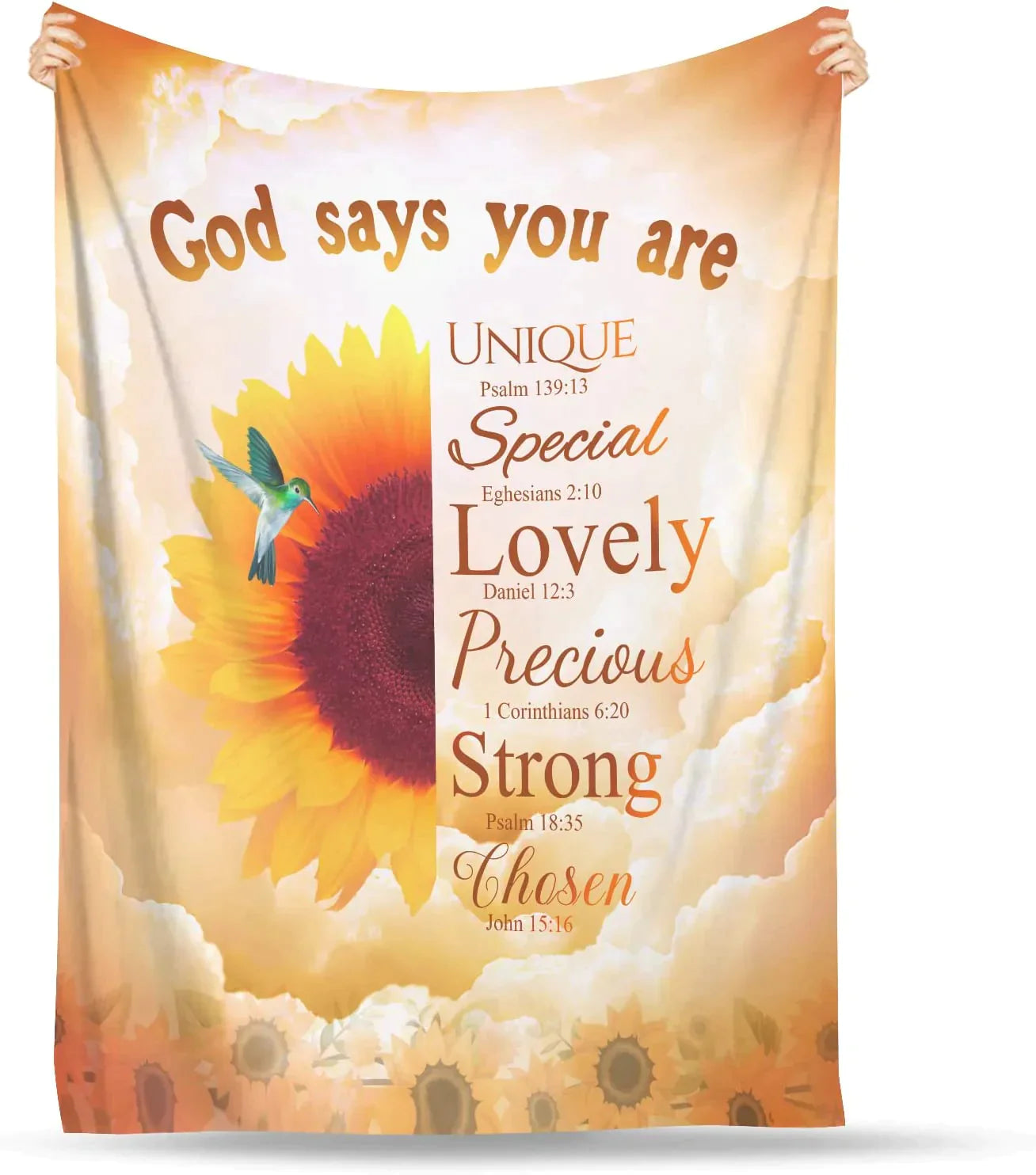 Christian Gifts for Women Blanket Inspirational Religious Scripture Gifts for Women