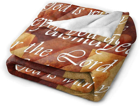 Christian Gifts for Women Scripture Throw Blanket Religious Spiritual Gifts with Bible Verse, Inspirational Thoughts Healing Prayers Gift for People