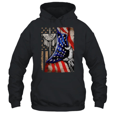 Christian For Men Women Proud American Flag Patriotic T-Shirt Hoodie Sweatshirt Tank tops