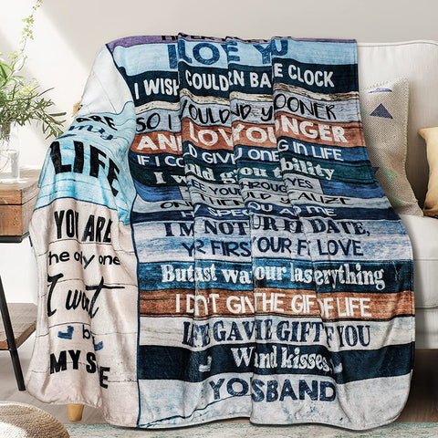 Wife Gifts From Husband, Gifts For Wife Blanket From Husband, To My Wife Blanket Birthday Gifts For Wife From Husband,Wife Birthday Gift Ideas,Mother Day Valentines For Wife